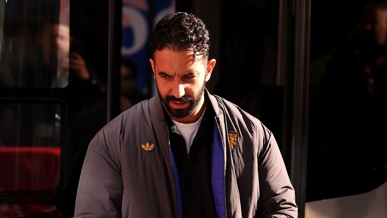 Tréner Manchestru United Ruben Amorim.