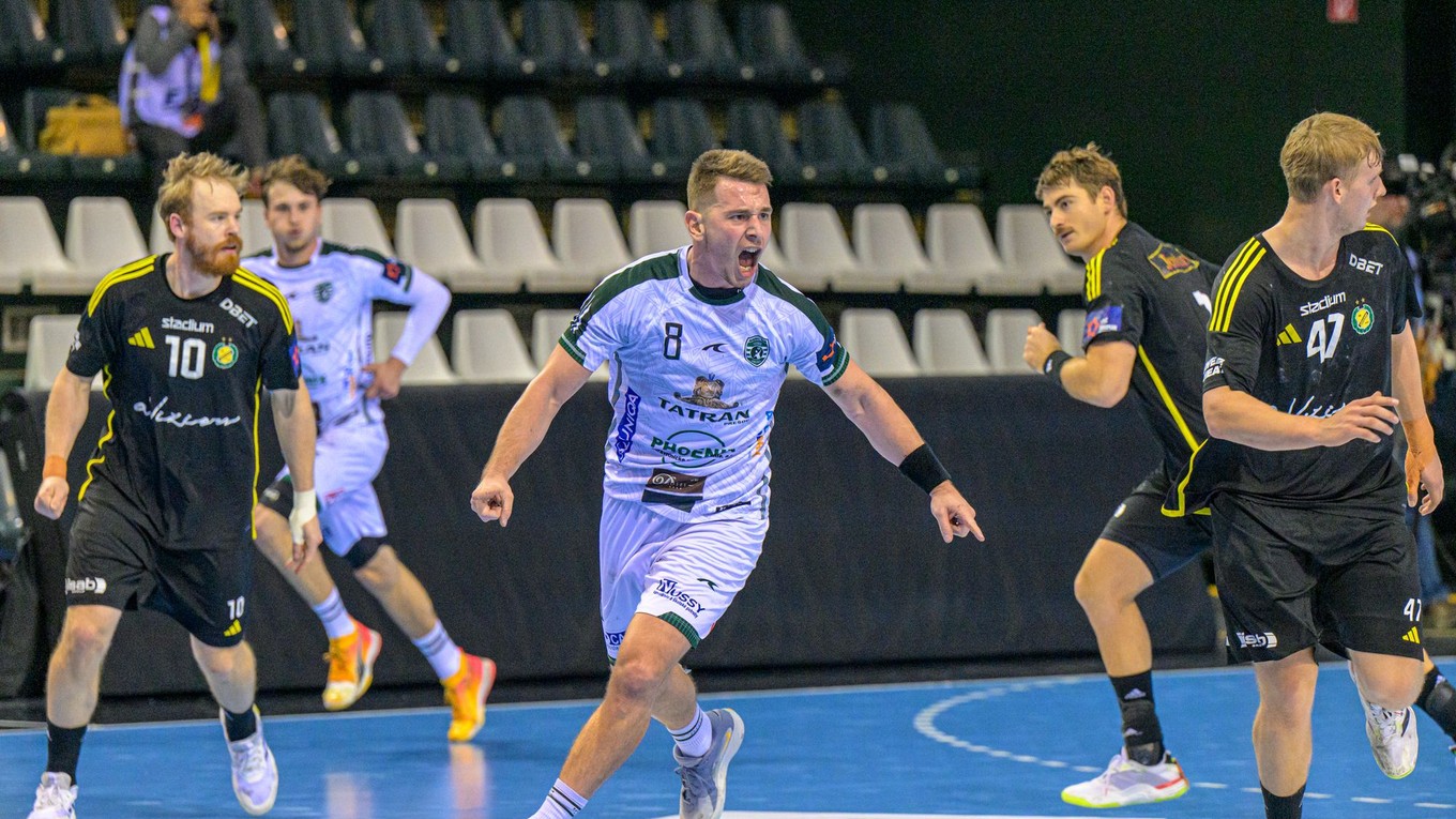 Fotka zo zápasu Tatran Prešov - Sävehof.