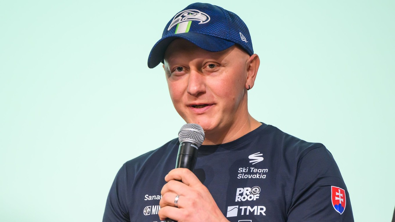 Rýchlolyžiar Michal Bekeš.