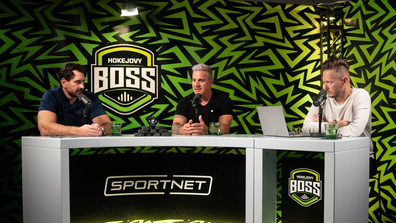 Podcast Hokejový BOSS. 