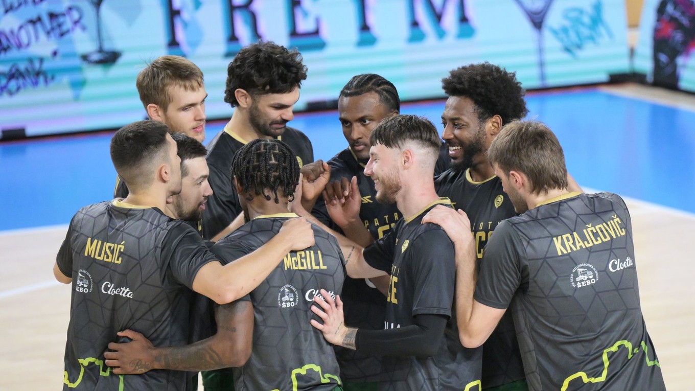 Hráči Patrioti Levice.