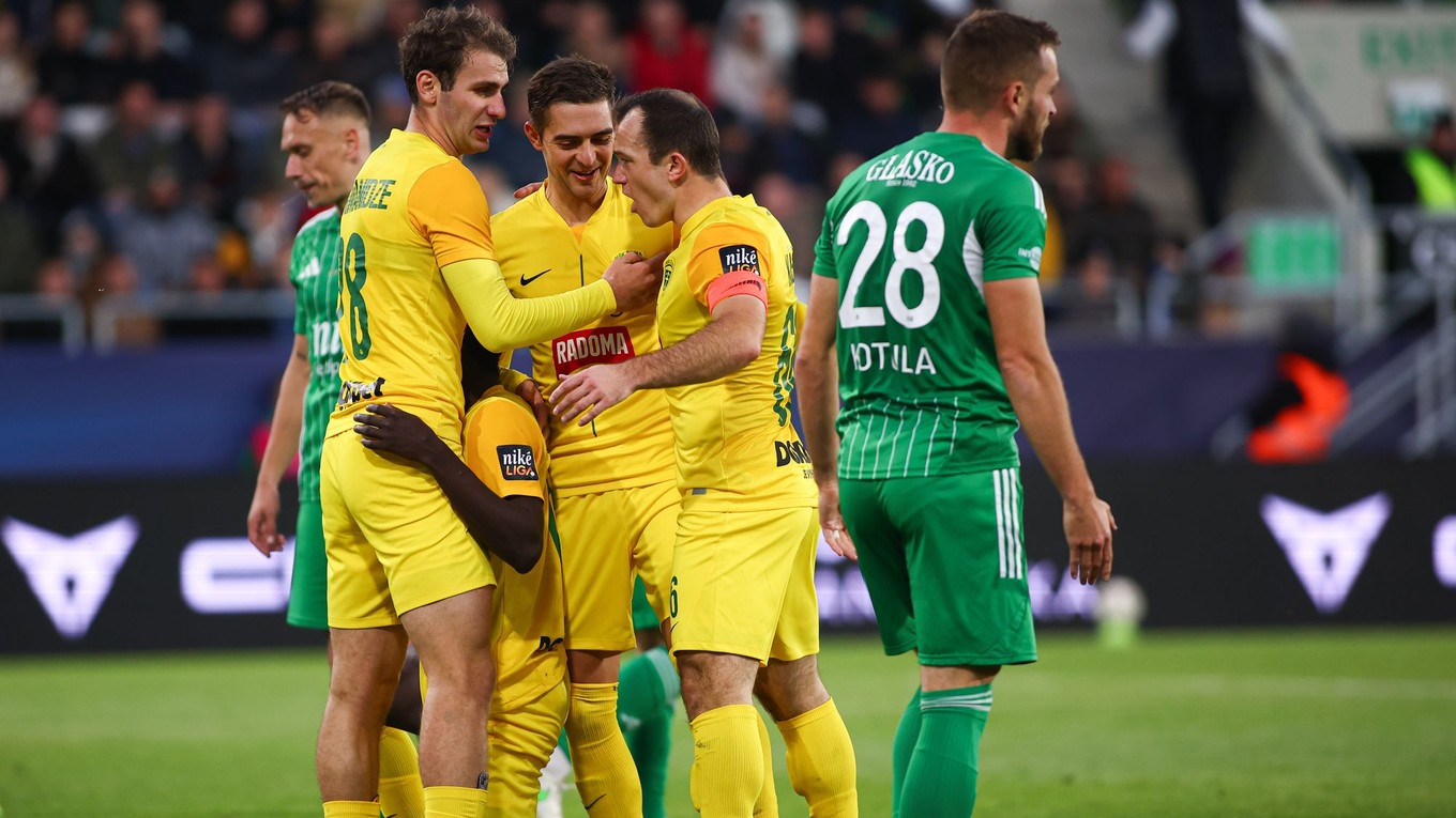 Fotka zo zápasu FC Tatran Prešov - MŠK Žilina.