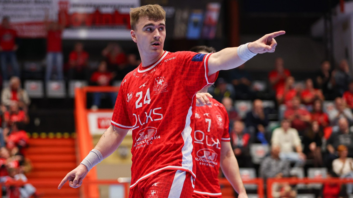 V popredí Marek Štefina (Považská Bystrica)