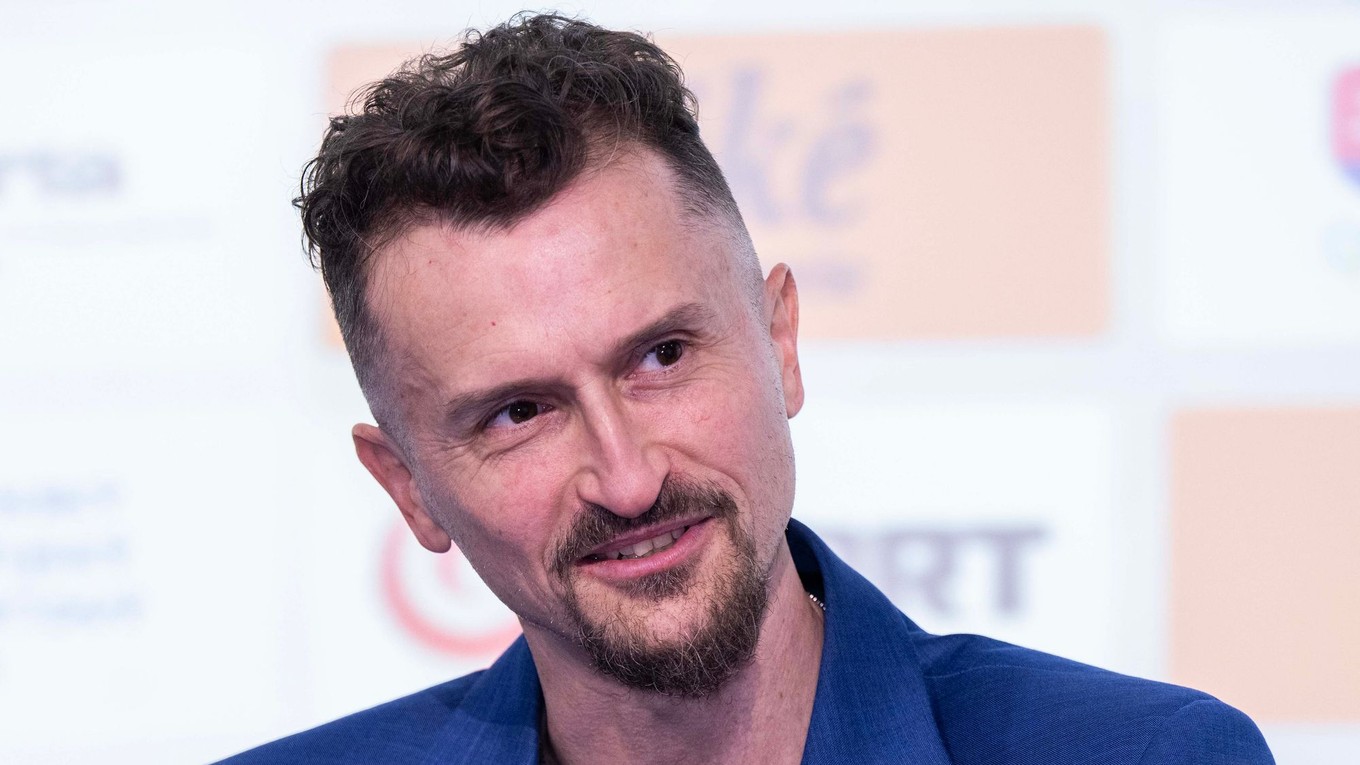 Tréner mužskej volejbalovej reprezentácie Michal Masný.