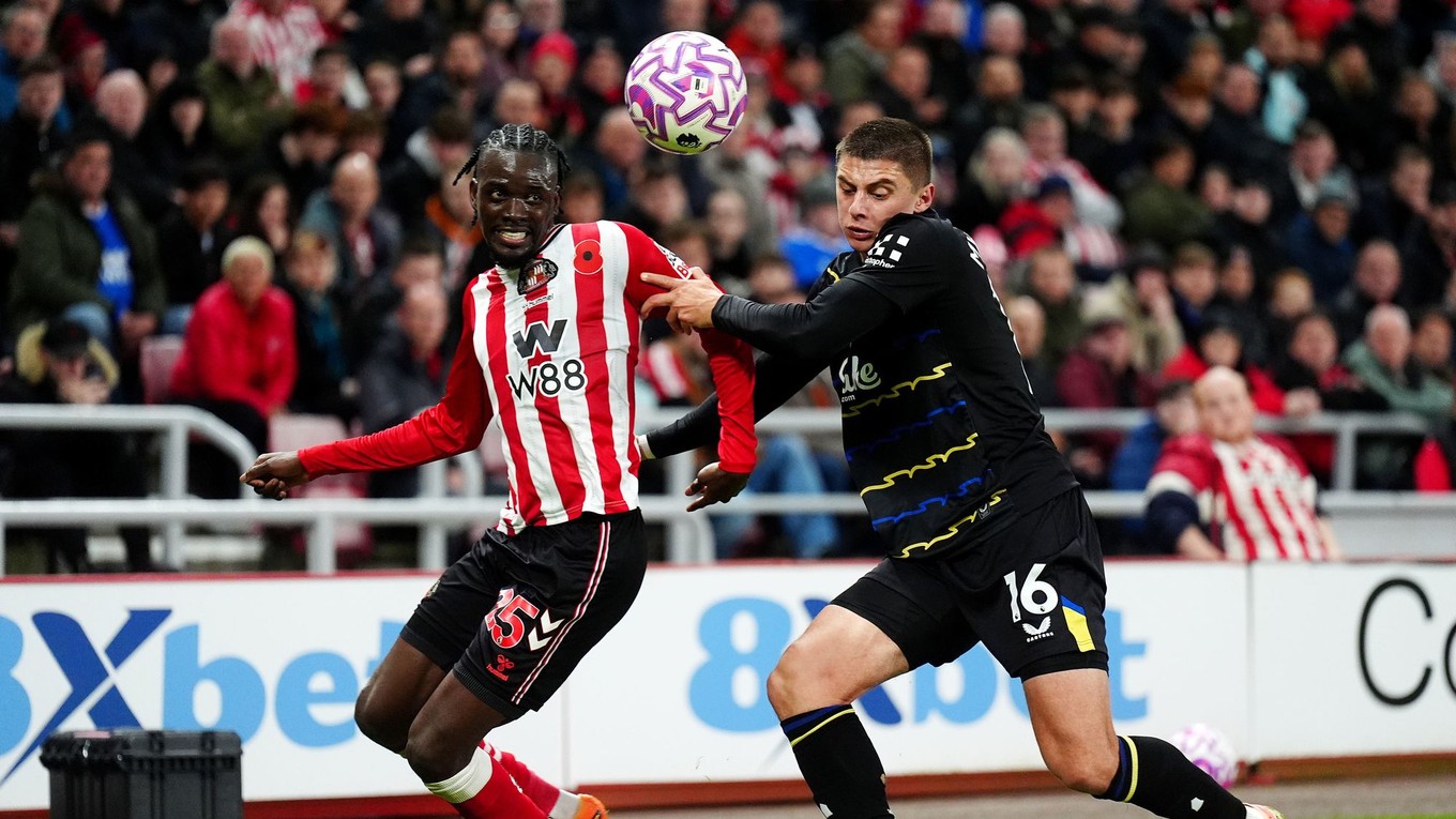 Momentka zo zápasu Sunderland - Everton