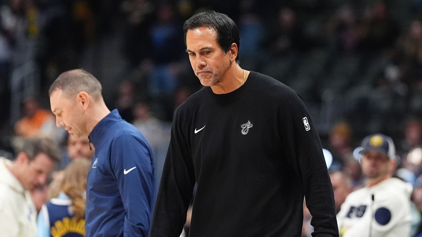 Tréner Erik Spoelstra.