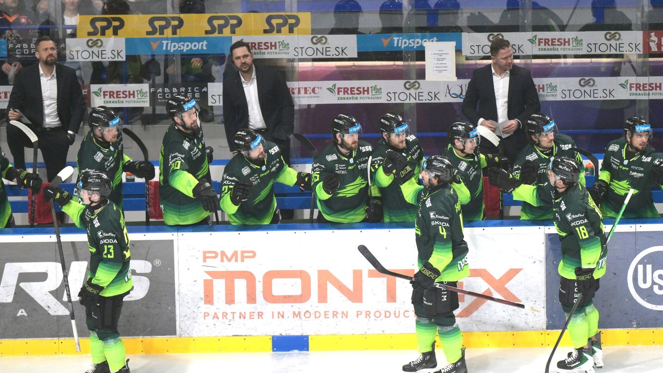 Gólová radosť hráčov Žiliny.