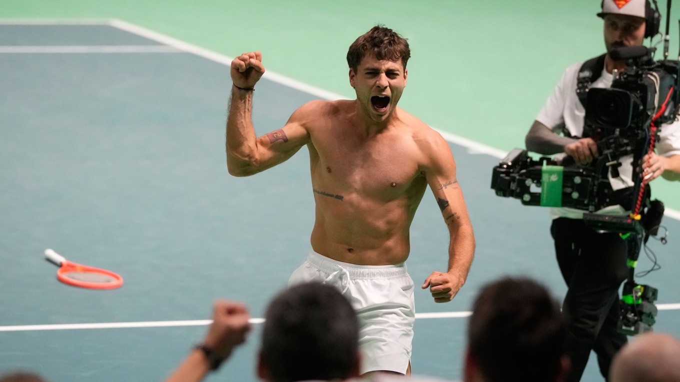 Taliansky tenista Flavio Cobolli.