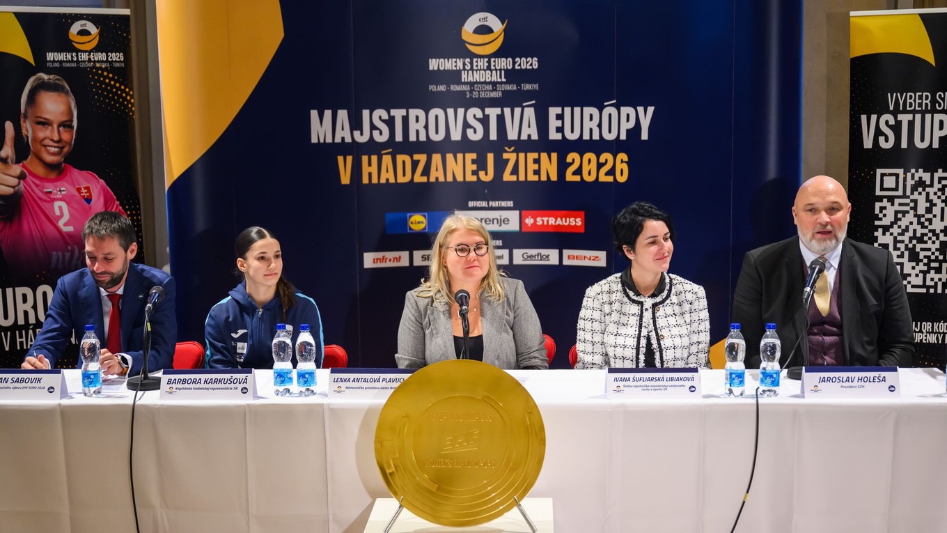 Tlačovka ku kontinentálnemu šampionátu EHF EURO 2026 v hádzanej žien v Bratislave