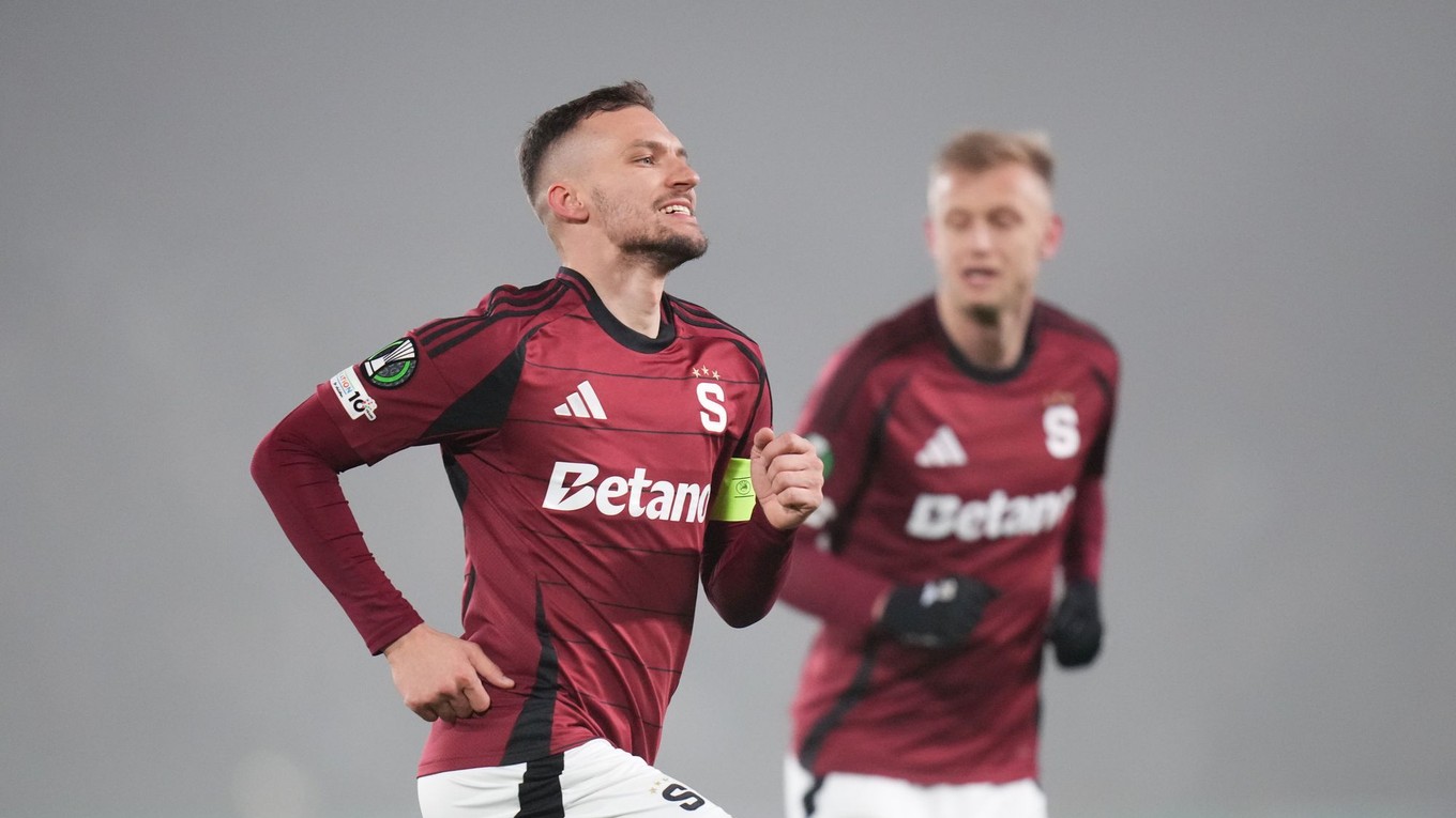 Slovenský futbalista Lukáš Haraslín zo Sparty Praha.