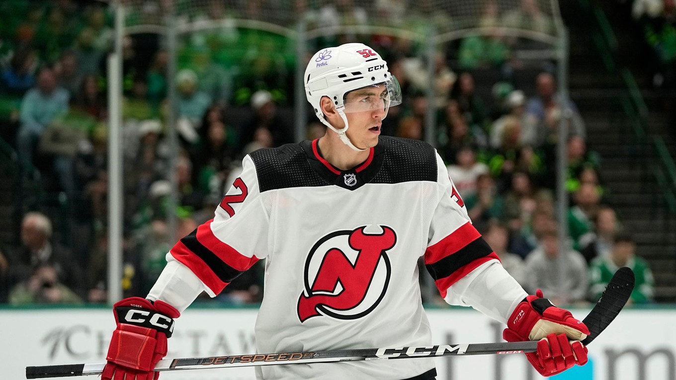 Cal Foote v archívnom zábere v drese New Jersey Devils.