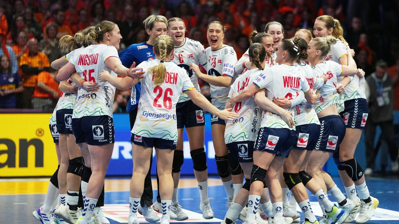 Nórske hádzanárky.