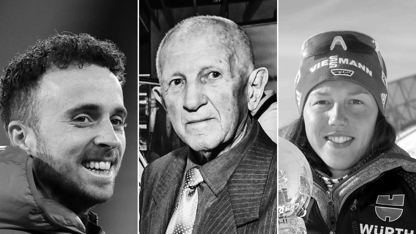 Zľava Diogo Jota, Ján Zachara a Laura Dahlmeierová.