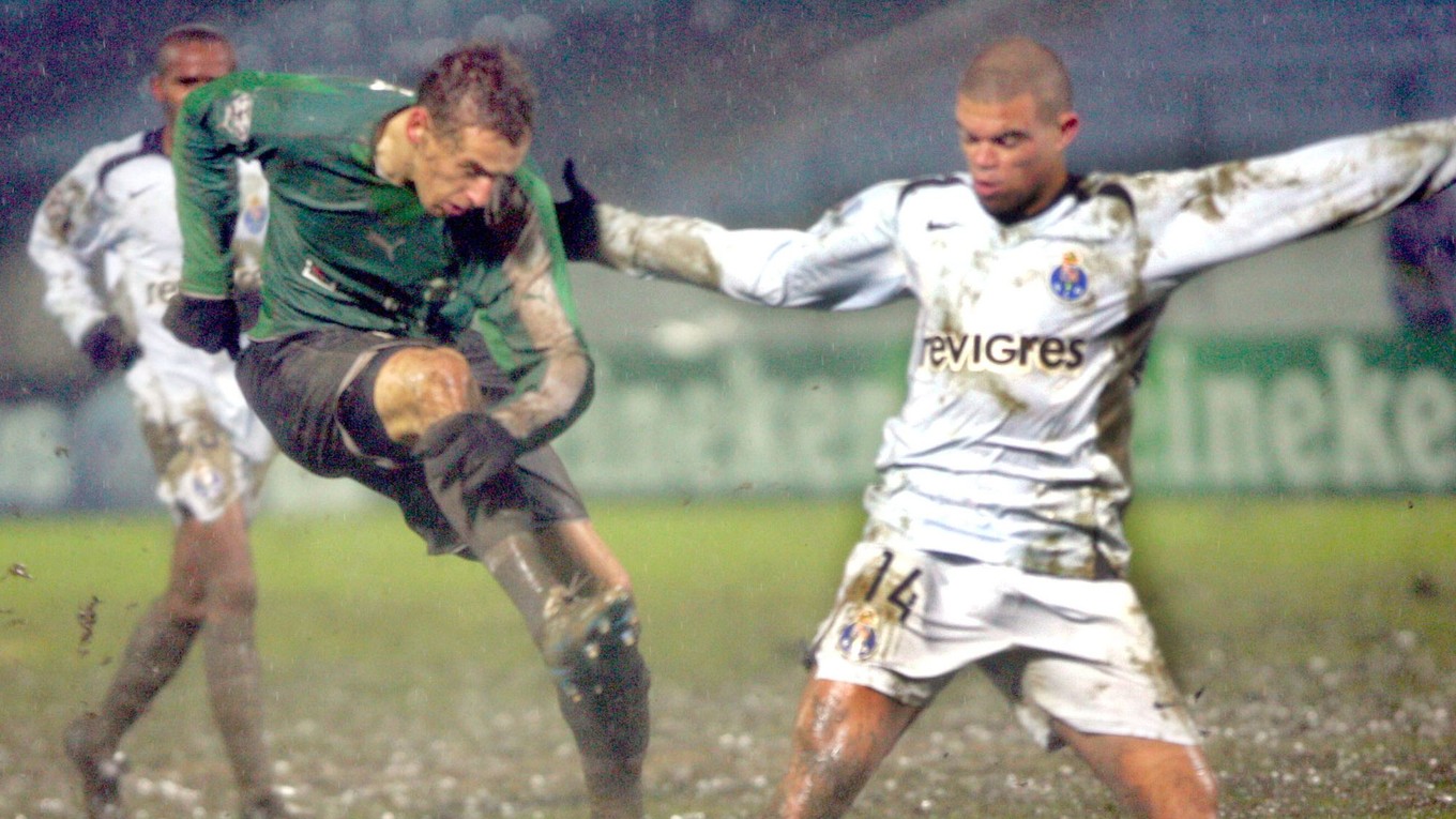 Vaščák (v zelenom) a Pepe.