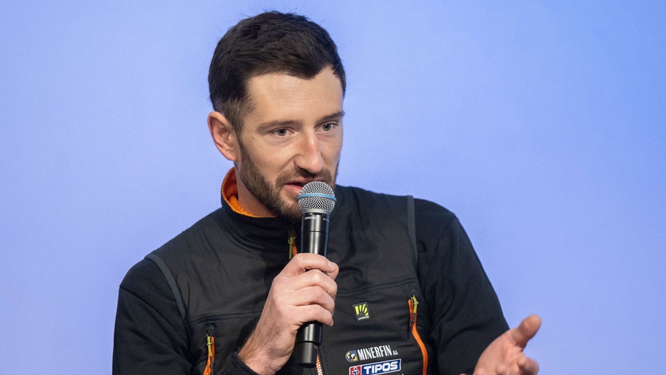 Na snímke reprezentant Slovenska v skialpinizme Jakub Šiarnik.