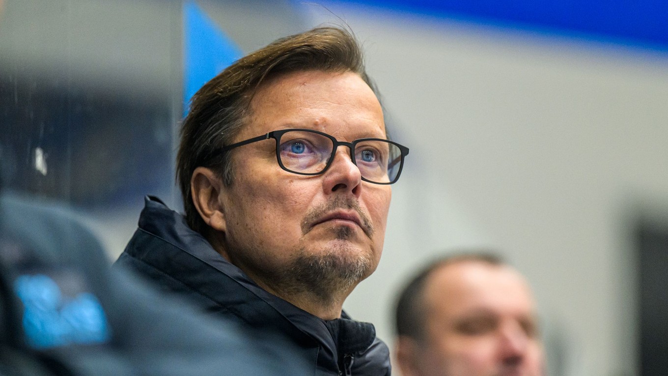 Na snímke hlavný tréner Spišskej Novej Vsi Tommi Hämäläinen.