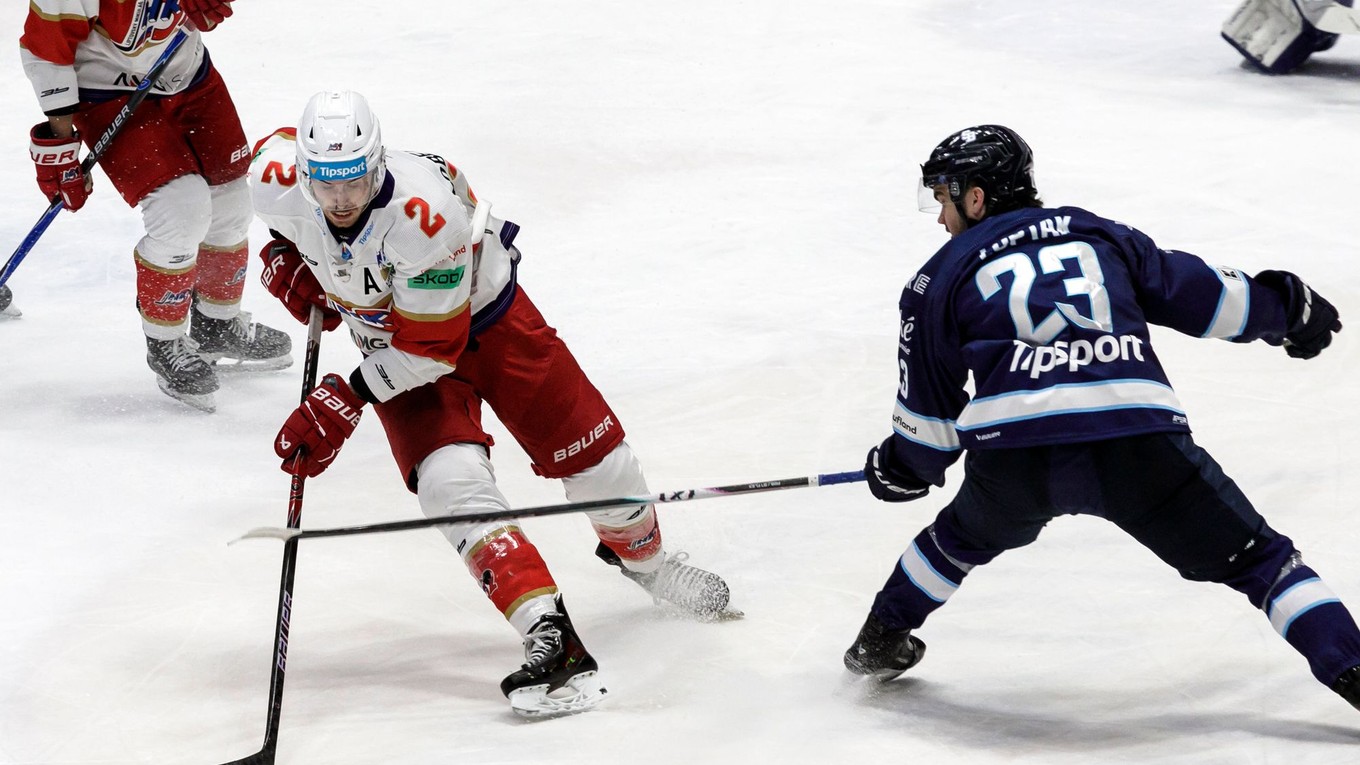 Fotka zo zápasu Slovan Bratislava - Liptovský Mikuláš.