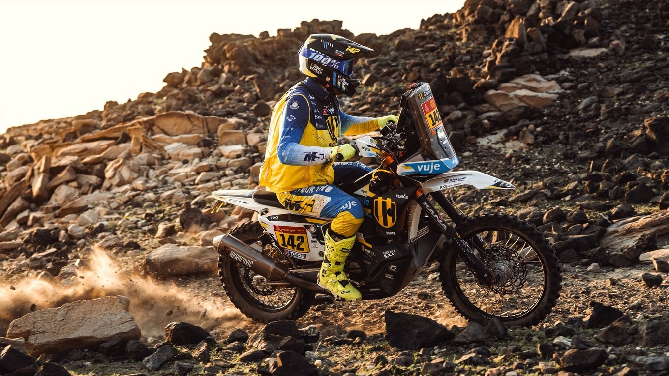 Štefan Svitko v prvej etape.