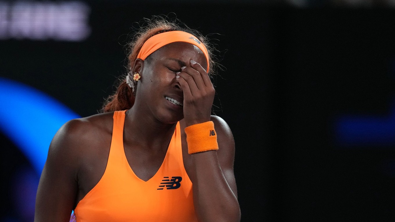 Americká tenistka Coco Gauffová.