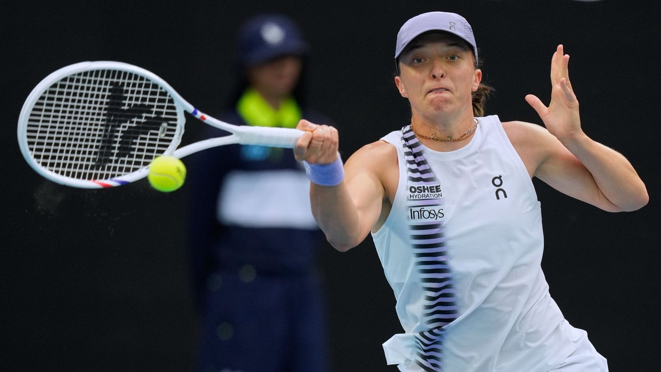 Poľská tenistka Iga Swiateková.