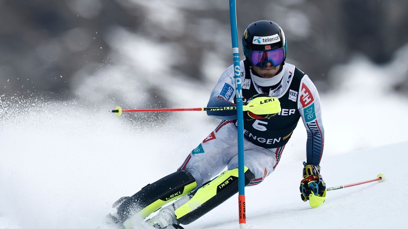 ONLINE: 2. kolo slalomu mužov dnes vo Wengene.