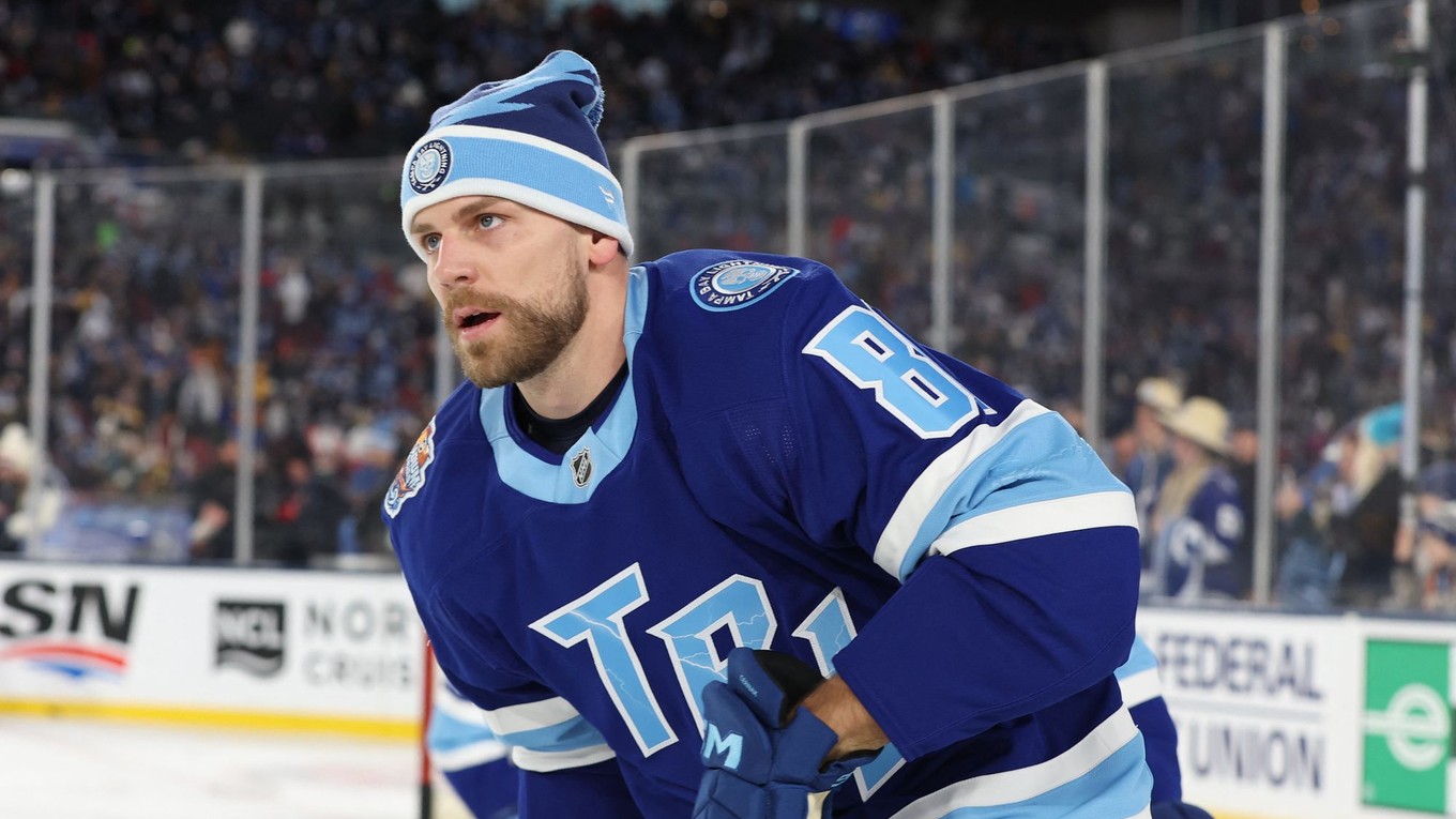 Slovenský obranca Erik Černák.