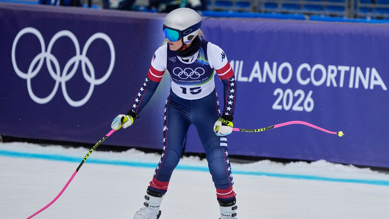 Lindsey Vonnová počas ZOH.