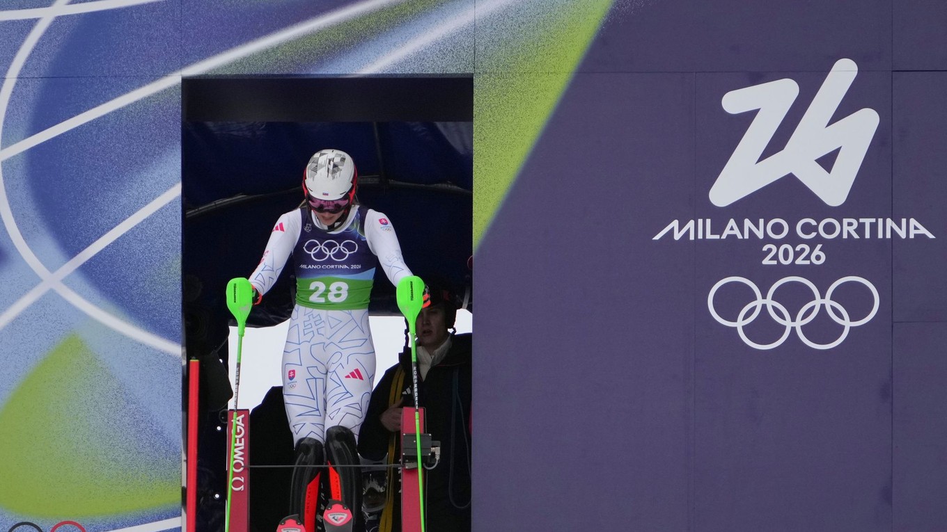 Petra Vlhová počas ZOH 2026.