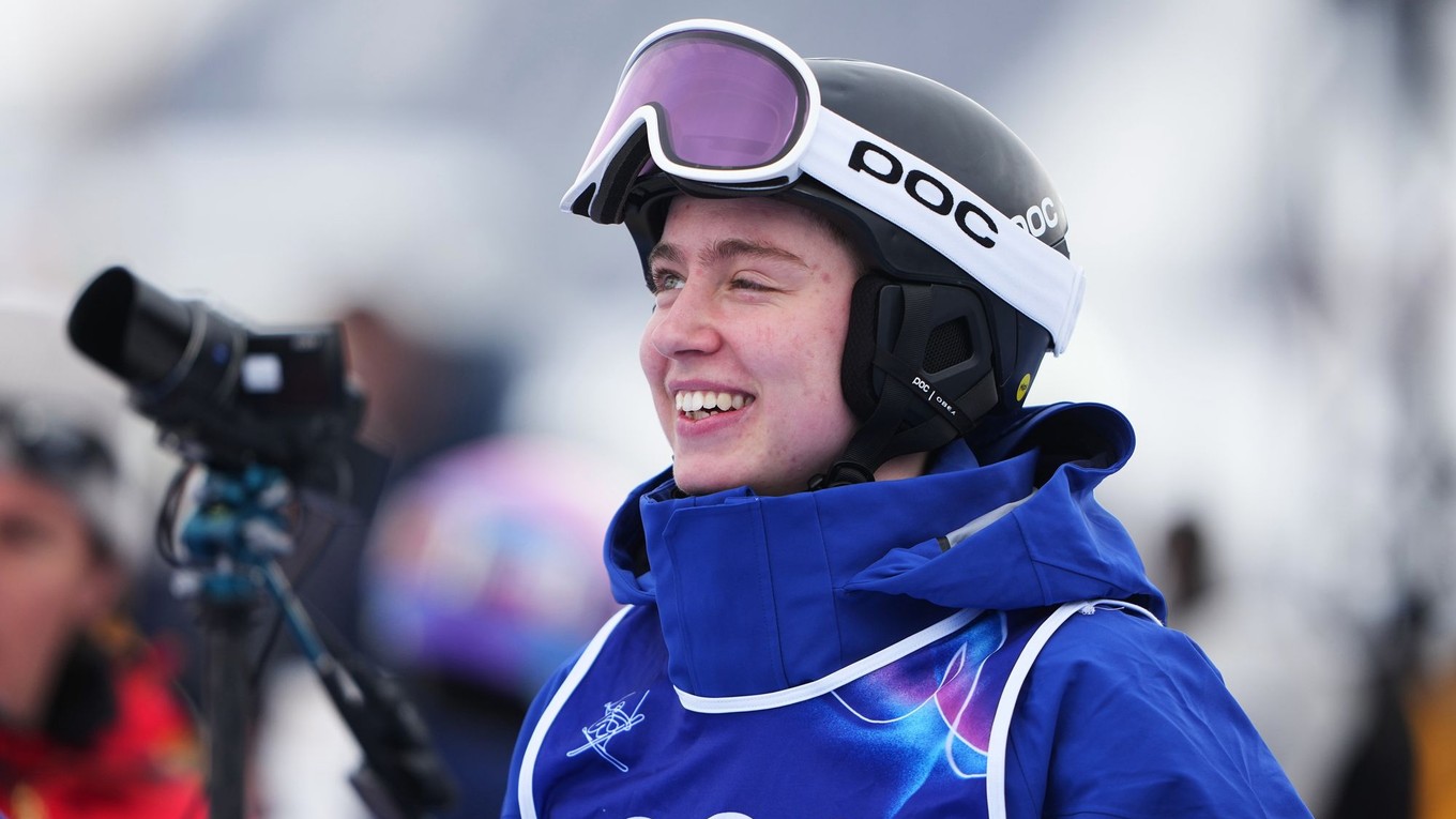 Elis Lundholm počas ZOH 2026.