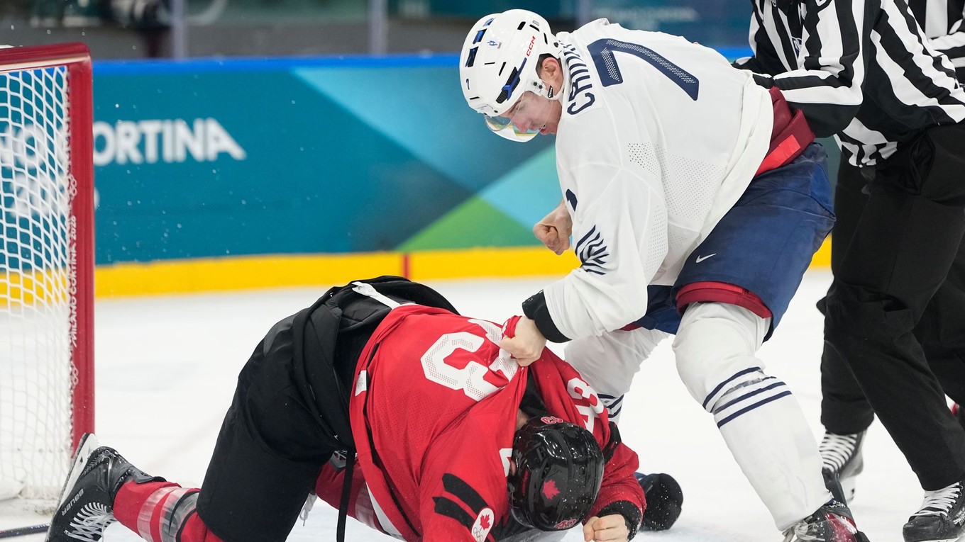 Bitka Pierra Crinona s Kanaďanom Tomom Wilsonom.