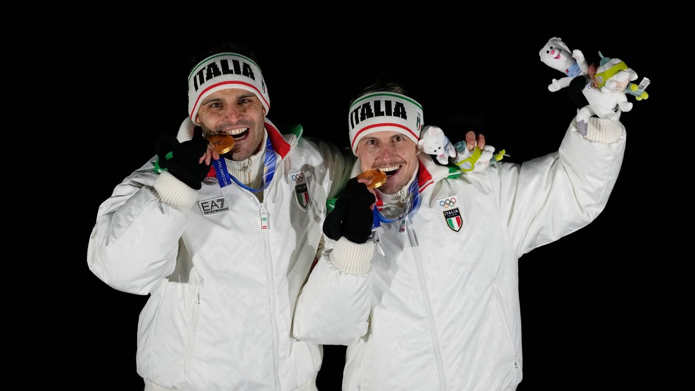 Emanuel Rieder a Simon Kainzwaldner,.