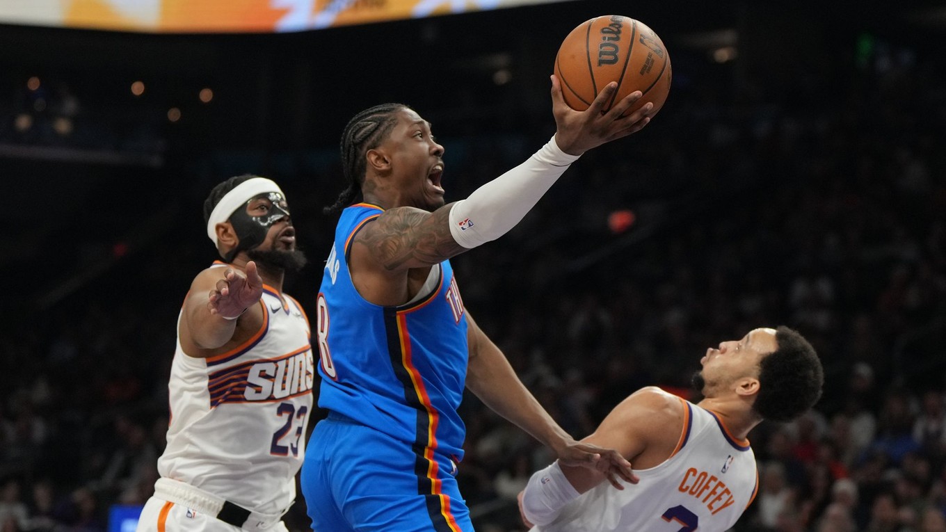 Záber zo zápasu Phoenix - Oklahoma City