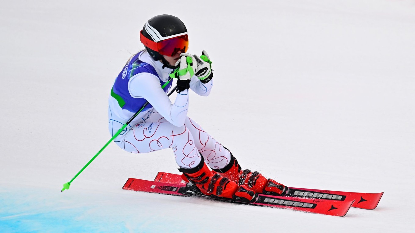 Slovenská paraalpská lyžiarka Alexandra Rexová