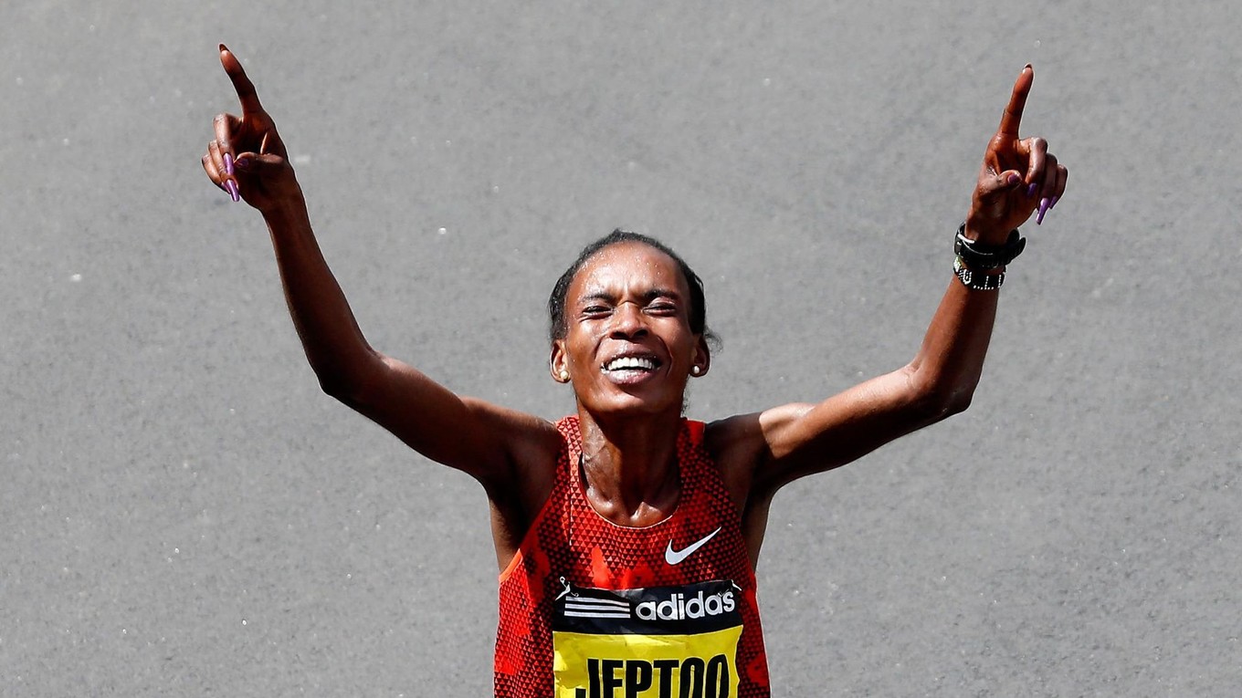 Rita Jeptoová, archívna snímka.