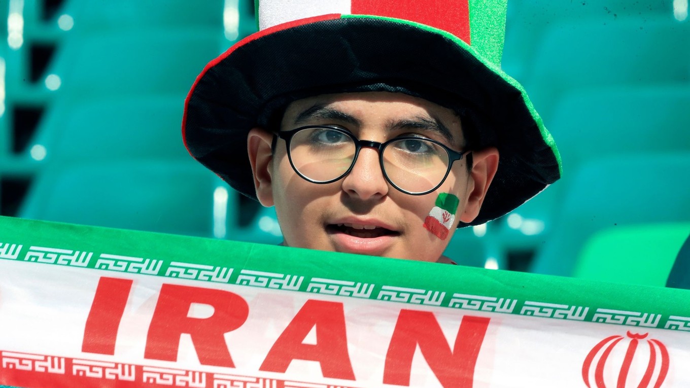 Fanúšik Iránu.