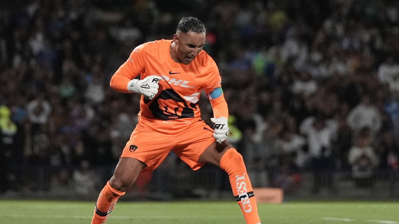 Na archívnej snímke z 14. marca 2026 brankár Keylor Navas z Pumas.