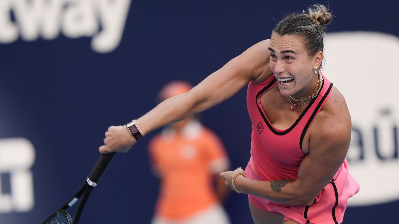 Aryna Sabalenková.
