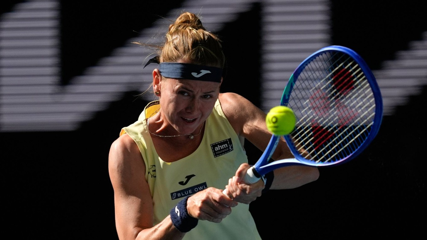 Česká tenistka Marie Bouzková.