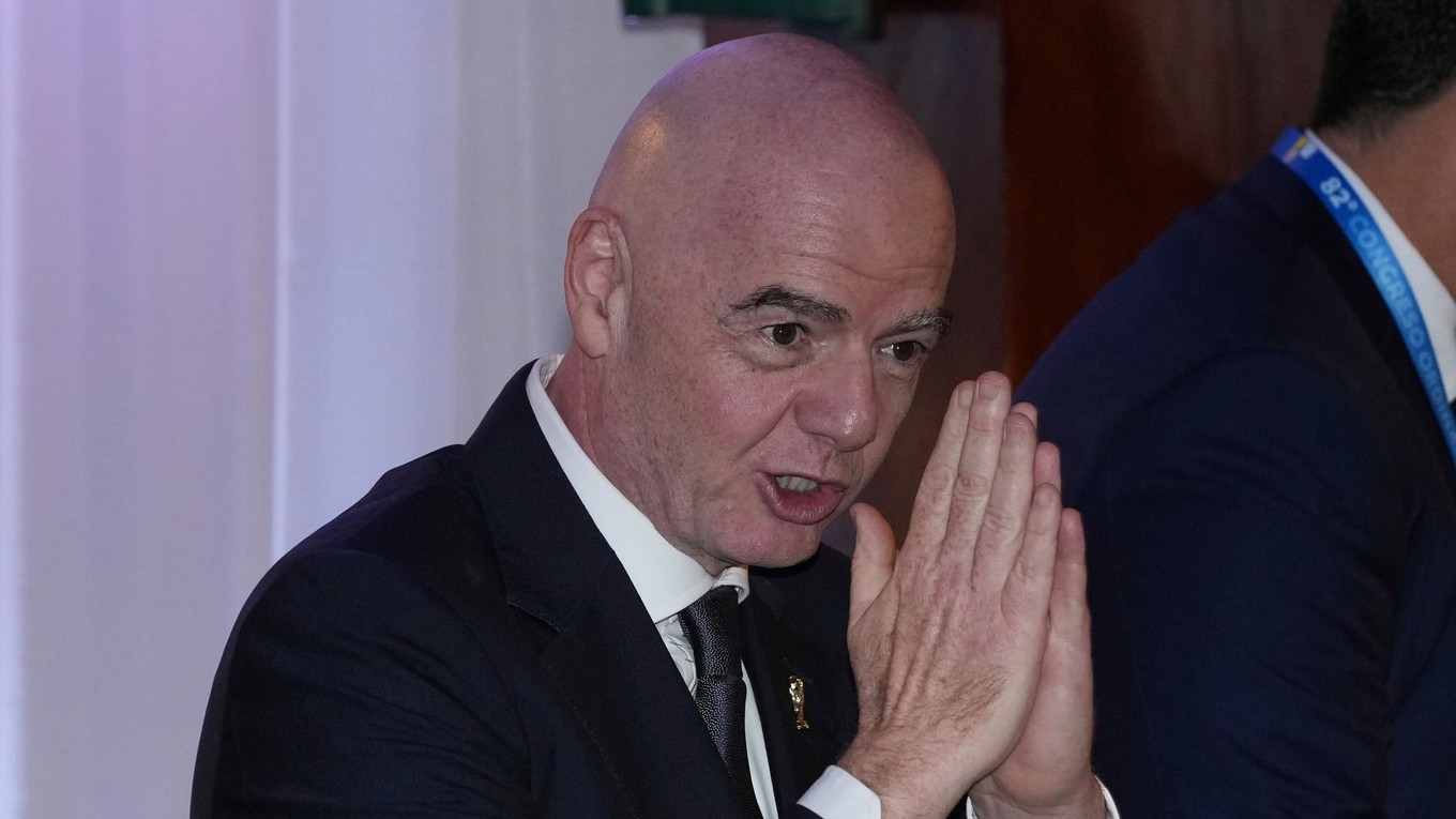 Prezident FIFA Gianni Infantino.