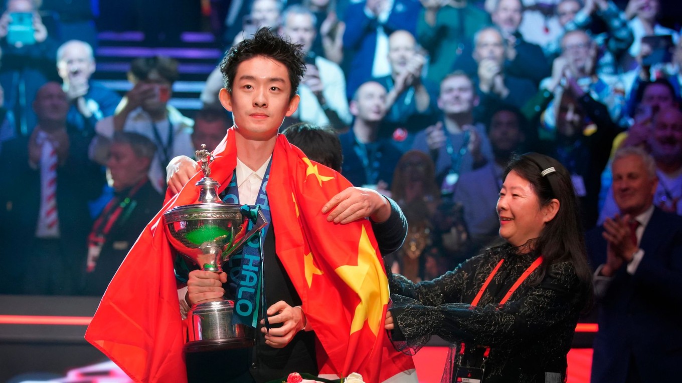 Čínsky hráč snookeru Wu I-ce získal prvýkrát v kariére titul majstra sveta.