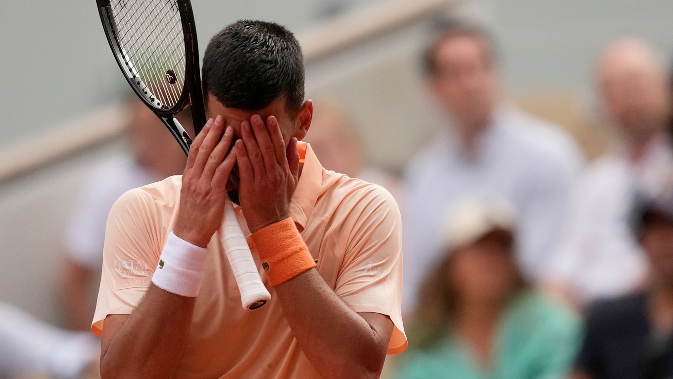 Novak Djokovič prehral v 3. kole na Roland Garros.