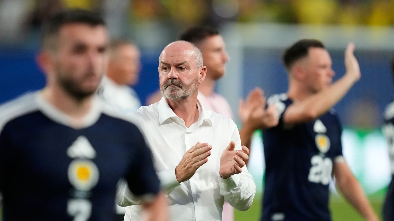 Tréner Steve Clarke na MS vo futbale 2026.