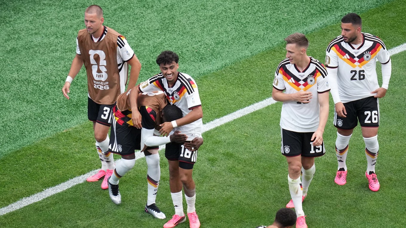 Futbalisti Nemecka.