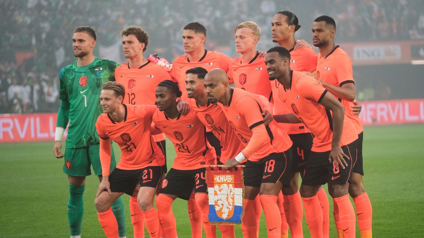 Futbalisti Holandska.