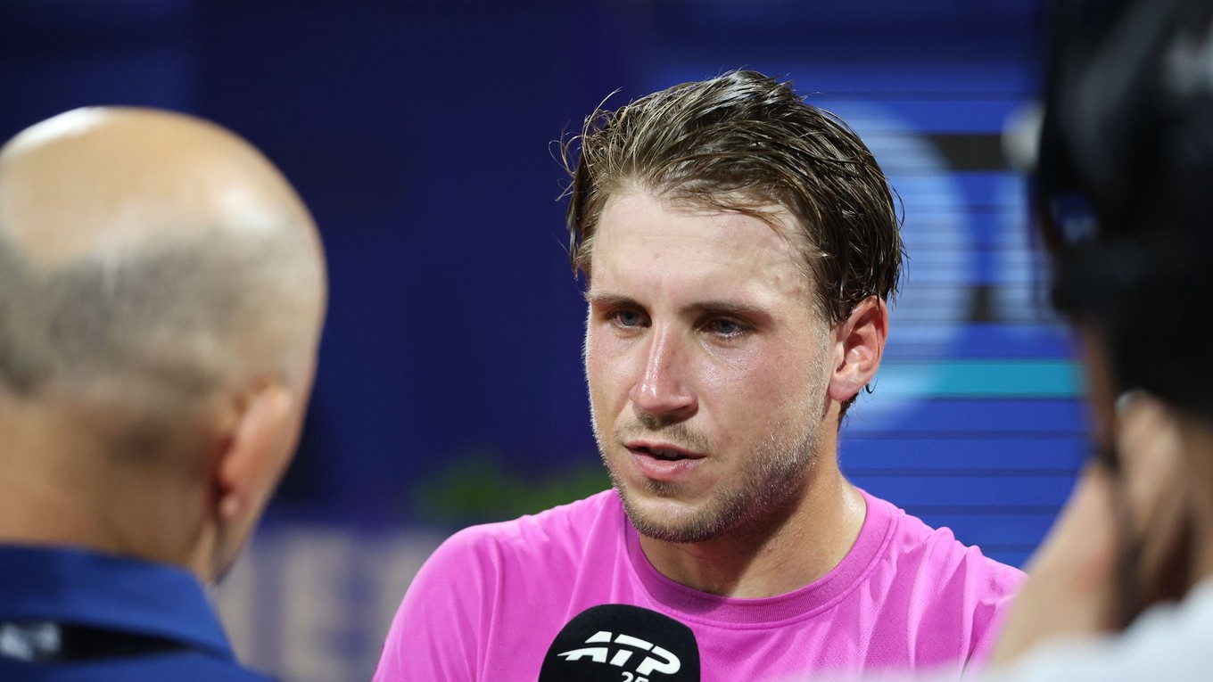 Slovenský tenista Alex Molčan.