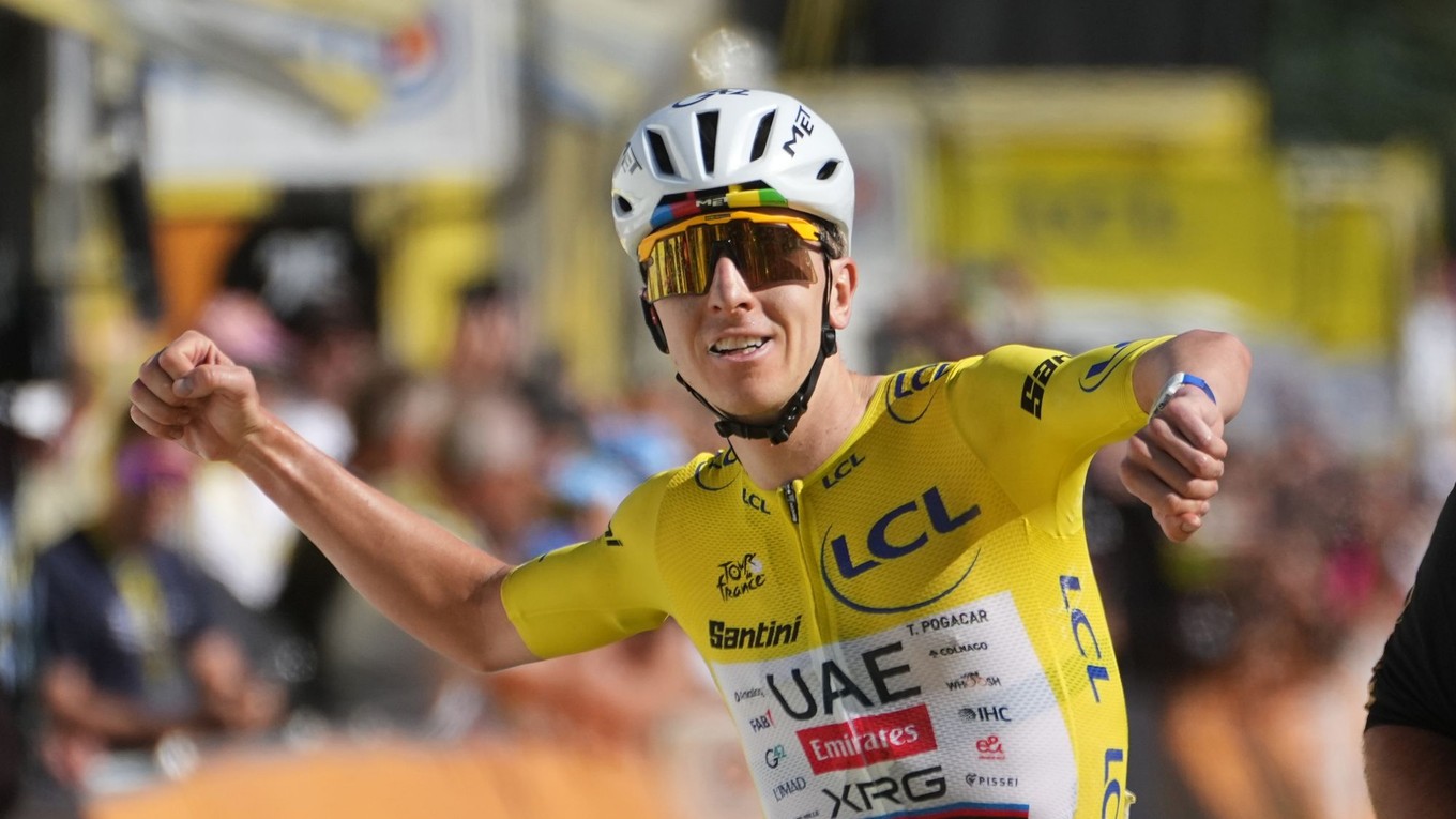 Tadej Pogačar sa stal víťazom 19. etapy na Tour de France 2026.