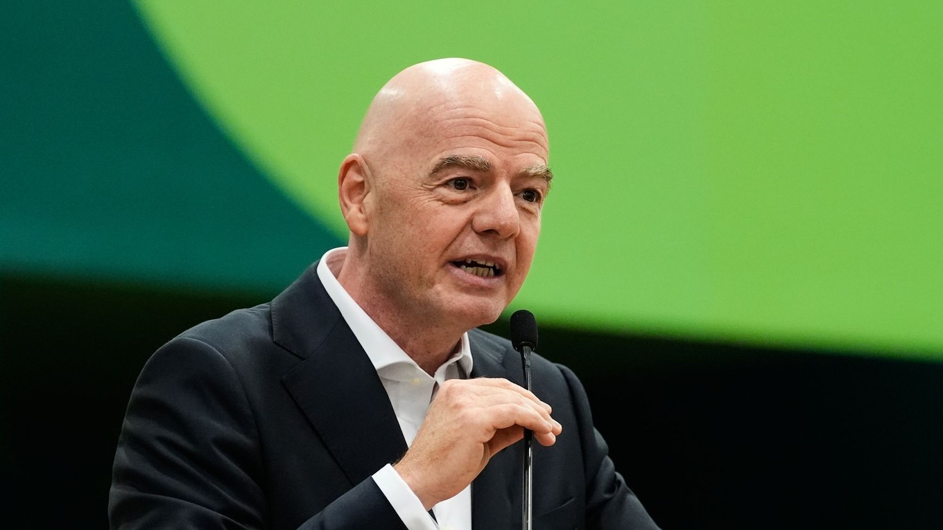 Prezident FIFA Gianni Infantino.