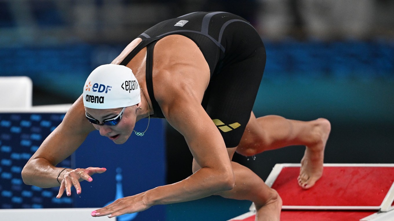 Slovenská plavkyňa Tamara Potocká.