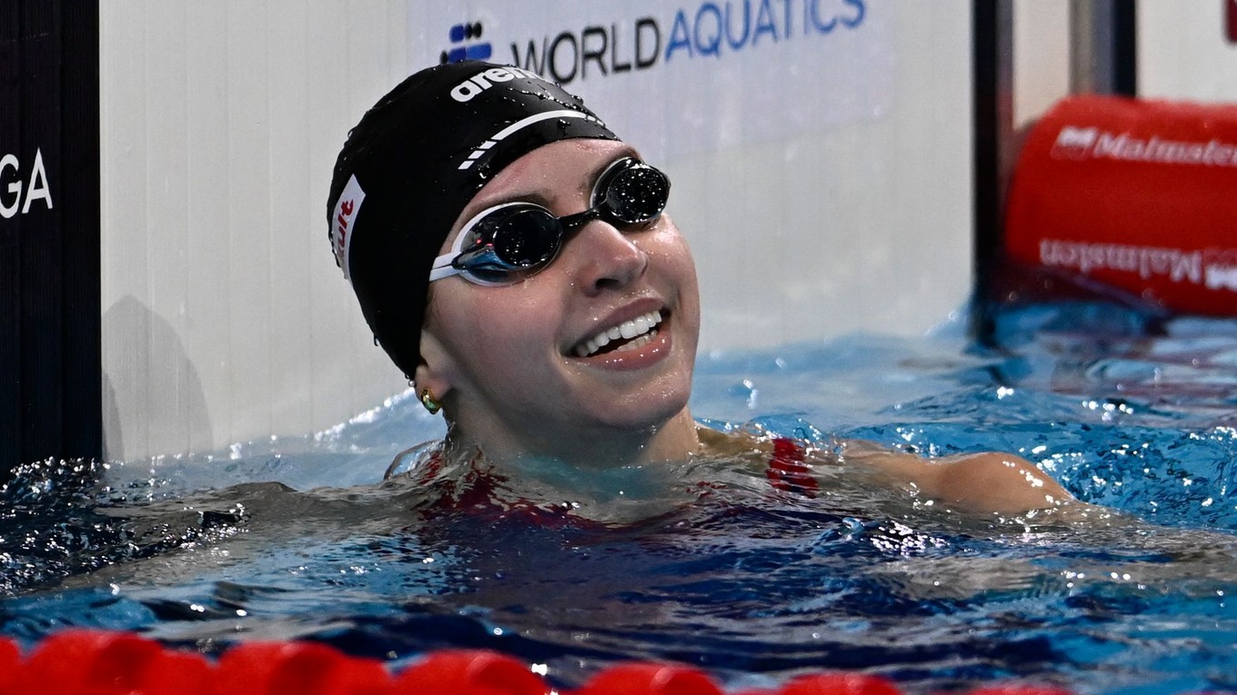 Americká plavkyňa Kate Douglasová.