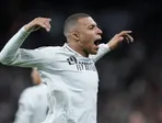 Kylian Mbappé sa teší z gólu